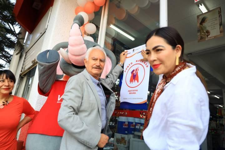 En Chiautempan inauguran "Punto Naranja", espacios seguros para mujeres 