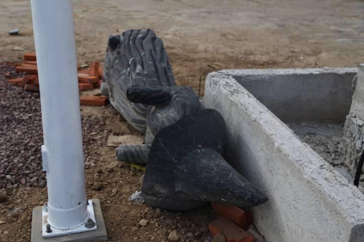 Continúan trabajos en el mirador de las "brujas" de Temetzontla 