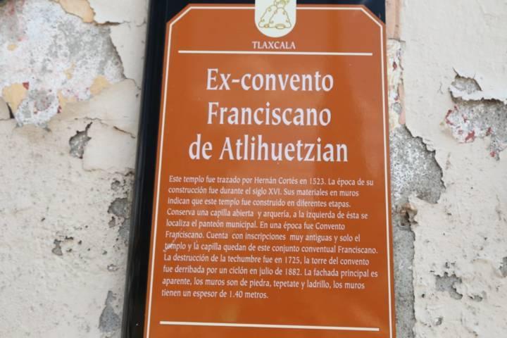 Testigos de la historia | Ex convento de  Santa María de la Concepción, en Atlihuatzia 