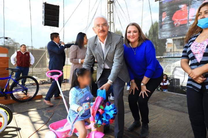 Magna celebración del Día del Niño y la Niña en Chiautempan 