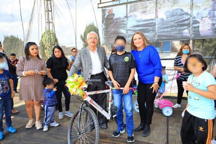 Magna celebración del Día del Niño y la Niña en Chiautempan 