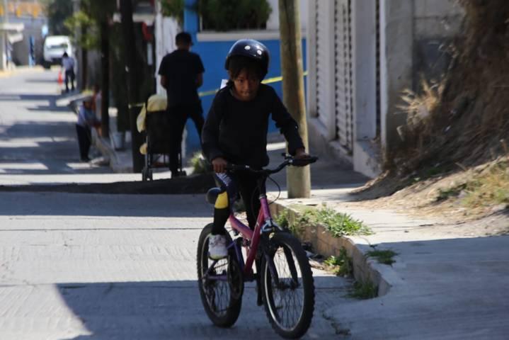 Carrera ciclista en Totolac 
