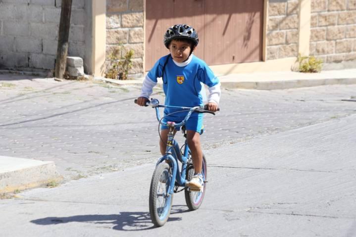 Carrera ciclista en Totolac 