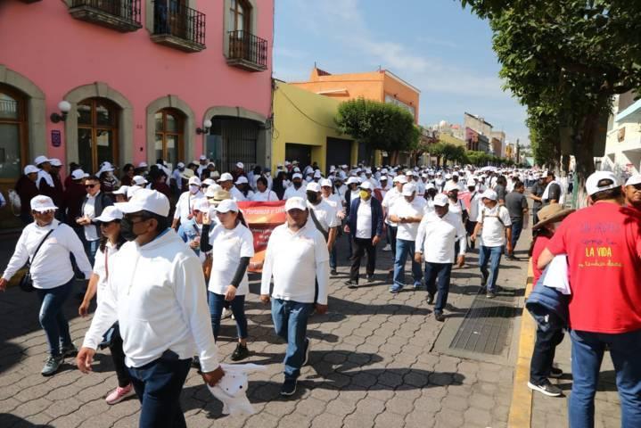 Marchan maestros este 1 de Mayo 