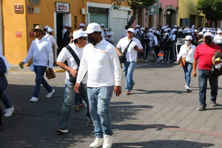 Marchan maestros este 1 de Mayo 