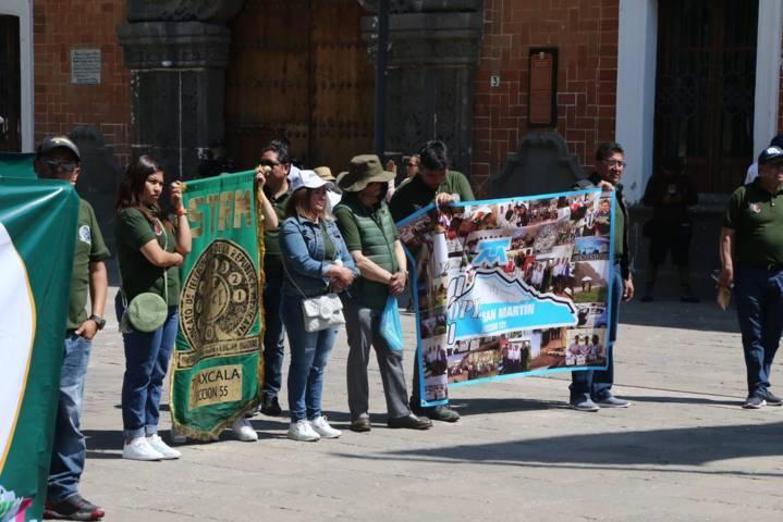 Se manifiestan sindicatos este 1 de mayo 