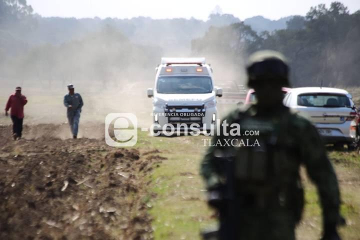 Con huellas de violencia localizan cadáver de un hombre en Españita