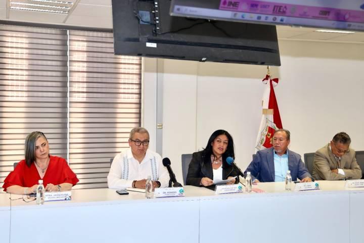 Participa Presidenta del TSJ en abanderamiento de las Niñas Legisladoras Federales de Tlaxcala   