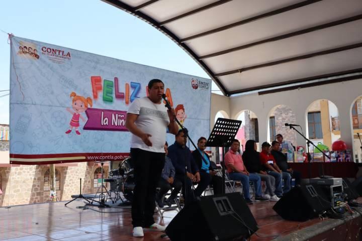 Con mucha Diversión celebra Eddy Roldán a los niños y niñas en Contla