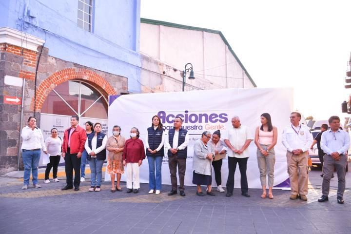 Con más de 800 mil pesos mejoran imagen urbana en Apetatitlan 