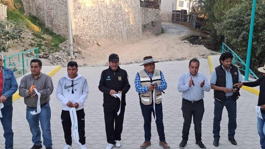 Pobladores de San Pablo del Monte reconocen labor del alcalde Raúl Tomás Juárez Contreras