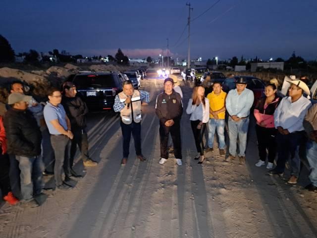 Pobladores de San Pablo del Monte reconocen labor del alcalde Raúl Tomás Juárez Contreras