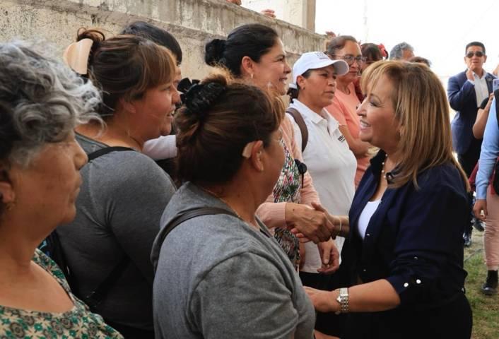 Entregó Gobernadora Lorena Cuéllar rehabilitación de carretera Calpulalpan–La Soledad
