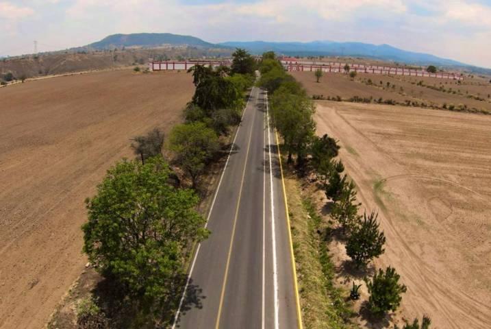 Entregó Gobernadora Lorena Cuéllar rehabilitación de carretera Calpulalpan–La Soledad