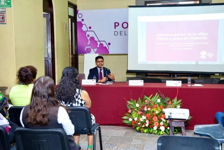 Inicia “Jornada de Capacitación sobre Violencia Vicaria y Derechos de la Niñez”, en el Poder Judicial del Estado 