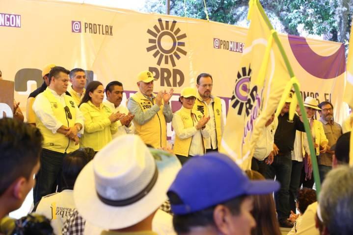 Celebra PRD 34 aniversario de su fundación 