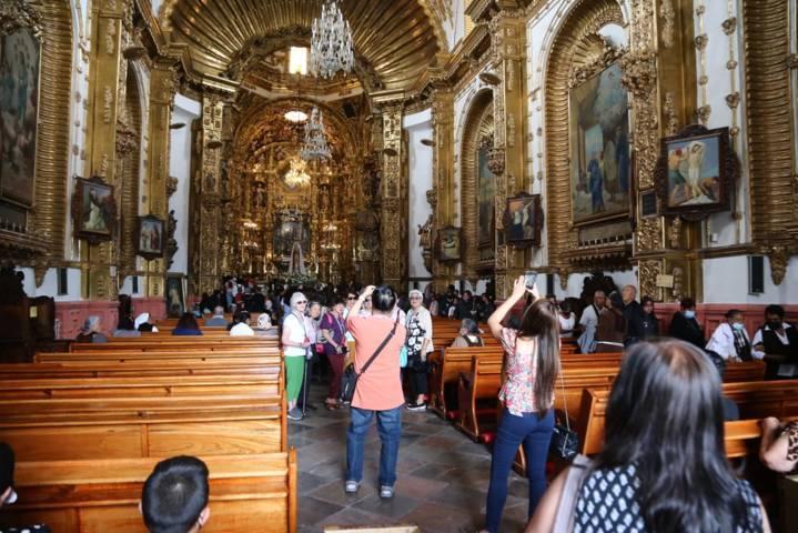 Monumental luce basílica de Ocotlán