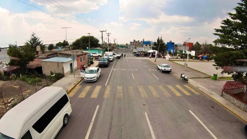 Entrega Gobernadora obra pública en el municipio de Tlaxco