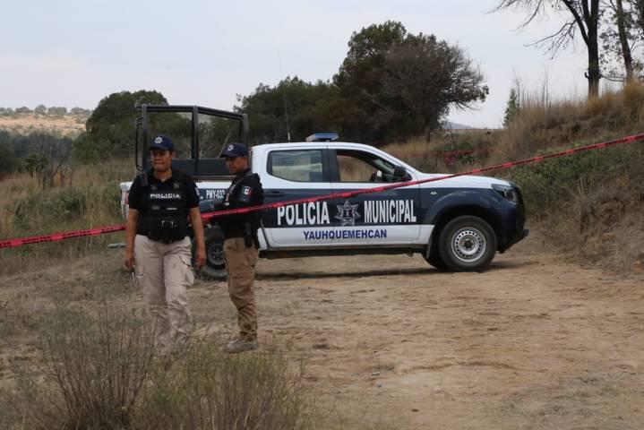 Con huellas de violencia y desnudo localizan cadáver de un hombre en Yauhquemehcan 