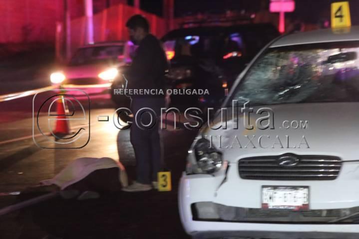 Fallece estudiante atropellado en Panotla 