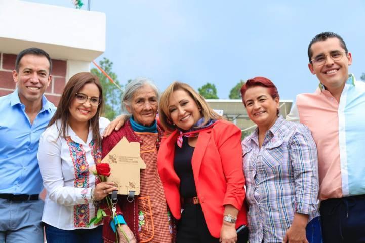 Entregó Gobernadora Lorena Cuéllar 10 nuevos cuartos dormitorios a familias vulnerables