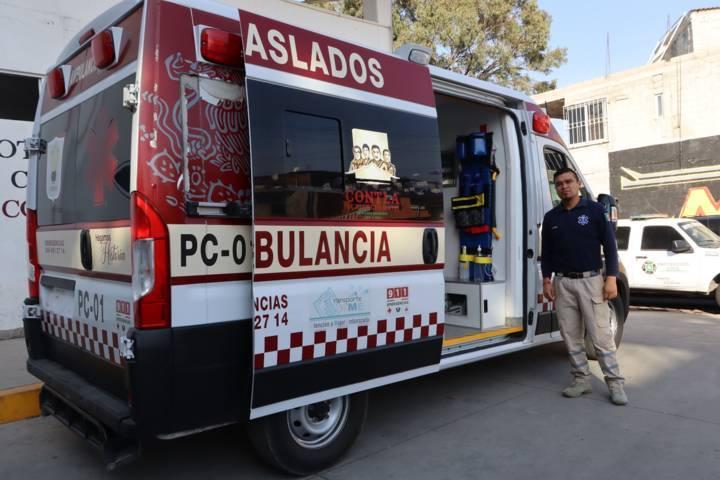 Equipan Ambulancia de Contla con Tecnología de Ultima Generación