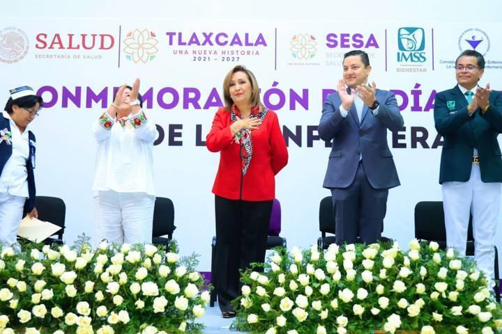 Celebró Gobernadora Lorena Cuéllar Cisneros día internacional de las y los enfermeros