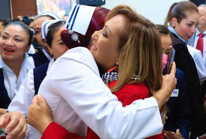 Celebró Gobernadora Lorena Cuéllar Cisneros día internacional de las y los enfermeros