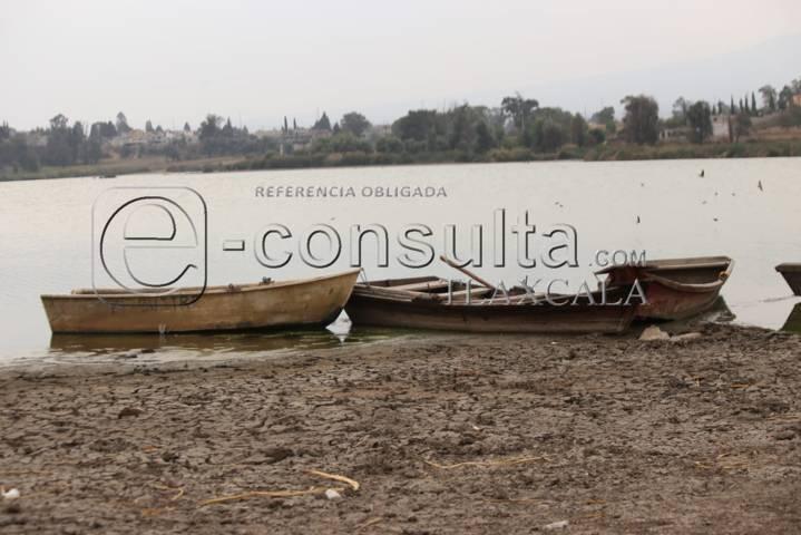 Continúa sequía de laguna de Acuitlapilco
