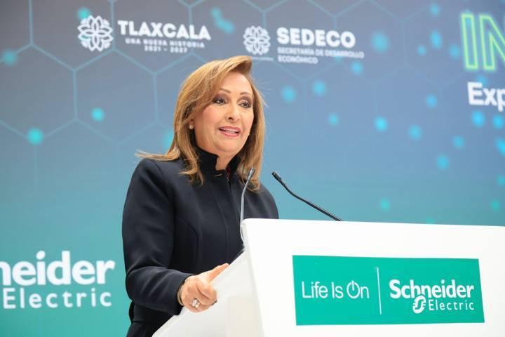 Inauguró Gobernadora expansión de Schneider Electric en Acuamanala