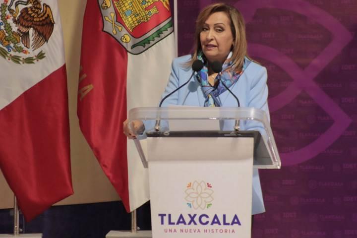 Encabeza Lorena Cuéllar abanderamiento de la delegación tlaxcalteca rumbo a nacionales CONADE 