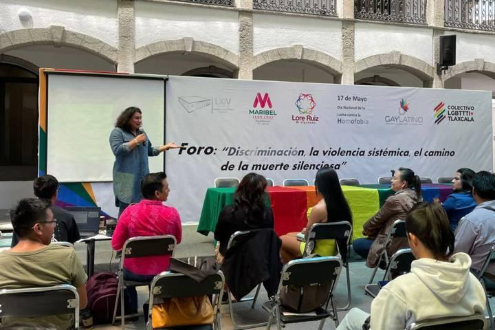 Realiza colectivo LGBTTT+ Tlaxcala, Foro en el marco del día nacional de la lucha contra la homofobia