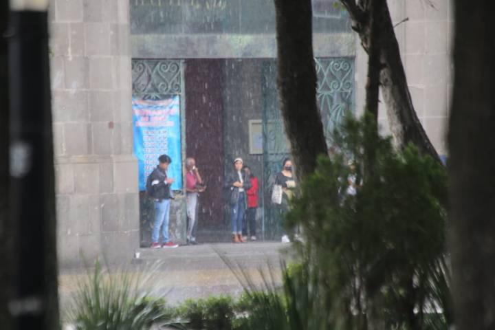 Se registran chubascos intermitentes en Apizaco 
