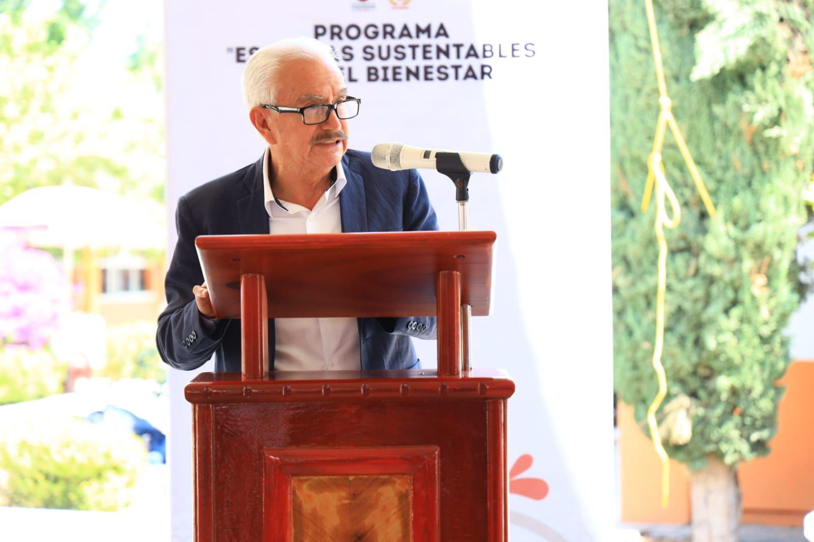 Presentan en Chiautempan proyecto "Escuelas Sustentables para el Bienestar"