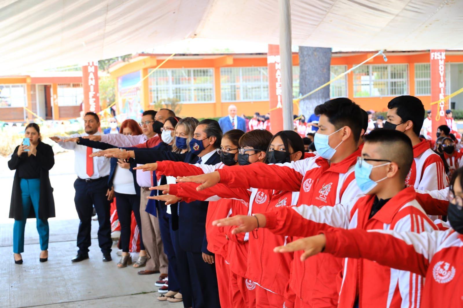 Presentan en Chiautempan proyecto "Escuelas Sustentables para el Bienestar"