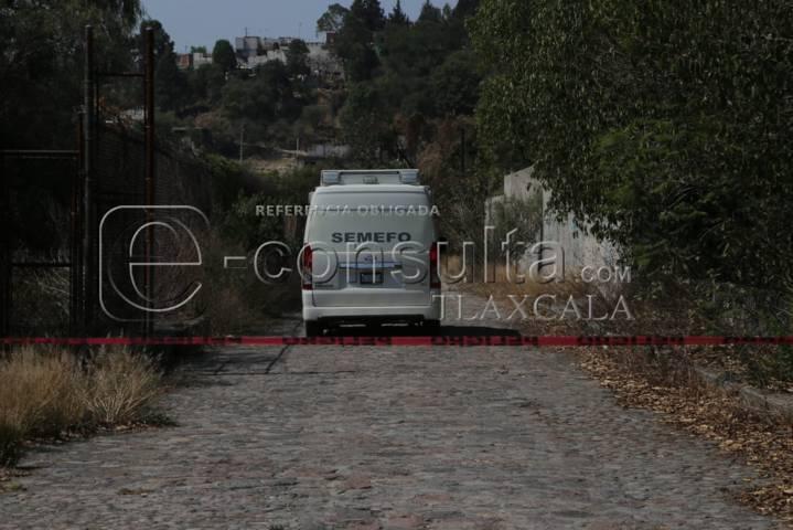 Ubican presuntos restos humanos embolsados en Panzacola, Papalotla 