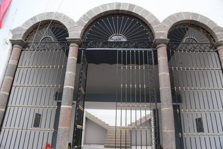 Así luce la presidencia municipal de Tlaltelulco 