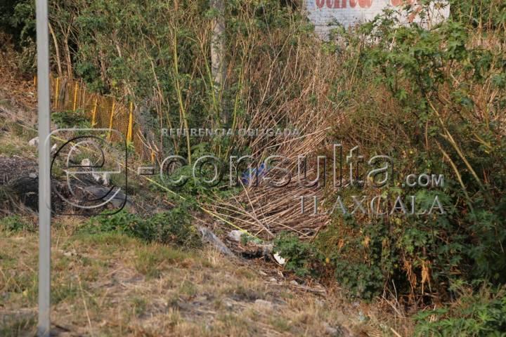 Fallece masculino atropellado sobre la carretera Texmelucan-Tlaxcala