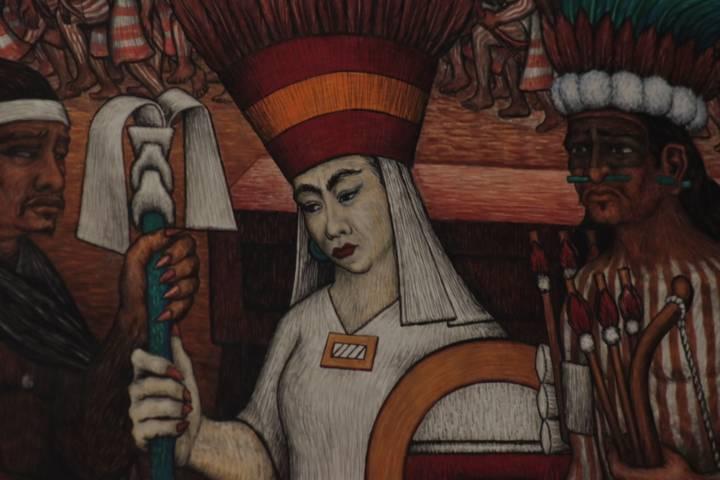 Murales de Palacio de Gobierno, atractivo permanente del turismo  