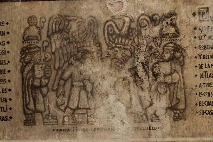 Murales de Palacio de Gobierno, atractivo permanente del turismo  