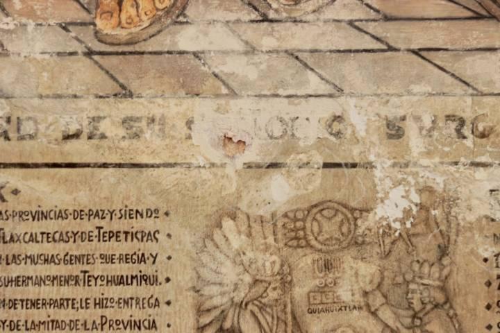 Murales de Palacio de Gobierno, atractivo permanente del turismo  