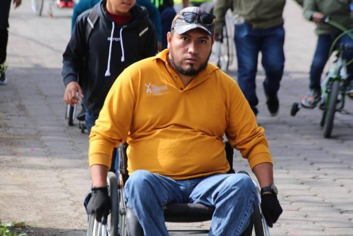 Realizan rodada por la Inclusión 