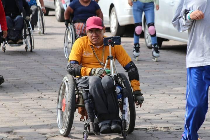 Realizan rodada por la Inclusión 