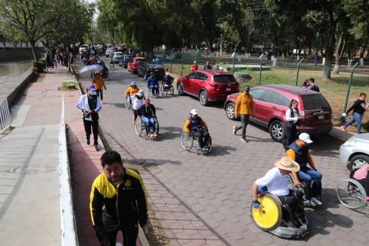 Realizan rodada por la Inclusión 
