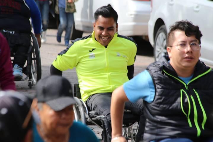 Realizan rodada por la Inclusión 