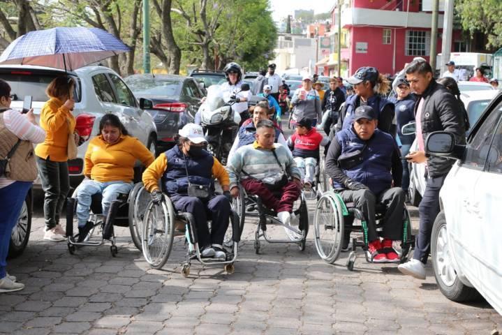 Realizan rodada por la Inclusión 