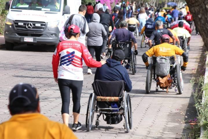 Realizan rodada por la Inclusión 