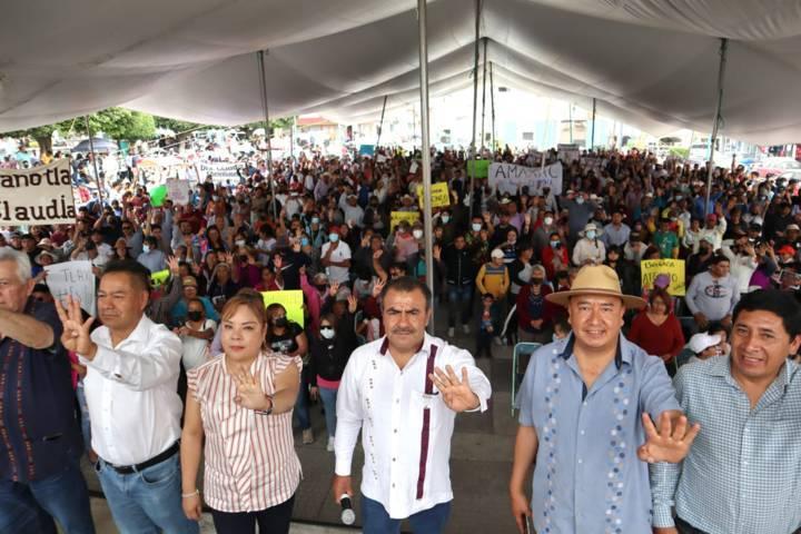 Se congregan más de dos mil tlaxcaltecas durante Asamblea Estatal en apoyo a Claudia Sheinbaum