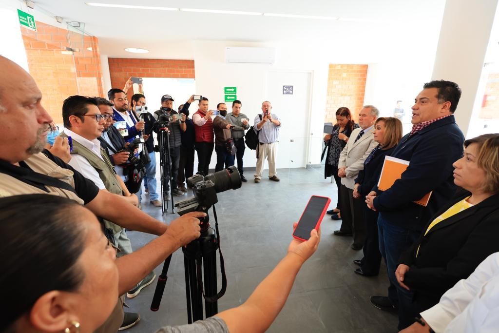 Presentan a periodistas de la fuente de seguridad instalaciones del C5I