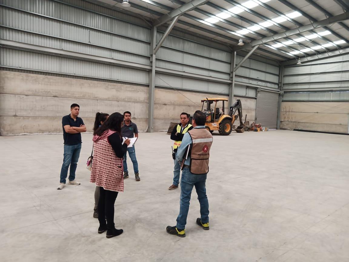 Verifica coordinación estatal de protección civil refugios temporales